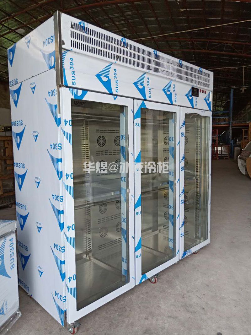 冰友常规款三门晾鸭柜烤鸭、烧鹅、乳鸽风干柜烤鸭晾胚展示柜冷柜(图3) 冰友常规款三门晾鸭柜烤鸭、烧鹅、乳鸽风干柜烤鸭晾胚展示柜冷柜(图3)