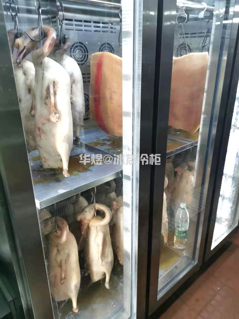 冰友常规款三门晾鸭柜烤鸭、烧鹅、乳鸽风干柜烤鸭晾胚展示柜冷柜(图7) 冰友常规款三门晾鸭柜烤鸭、烧鹅、乳鸽风干柜烤鸭晾胚展示柜冷柜(图7)