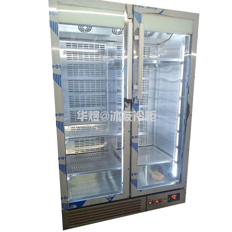 冰友双门不锈钢款熟成柜智能干式熟成牛排柜牛肉排配成成展示柜(图5)