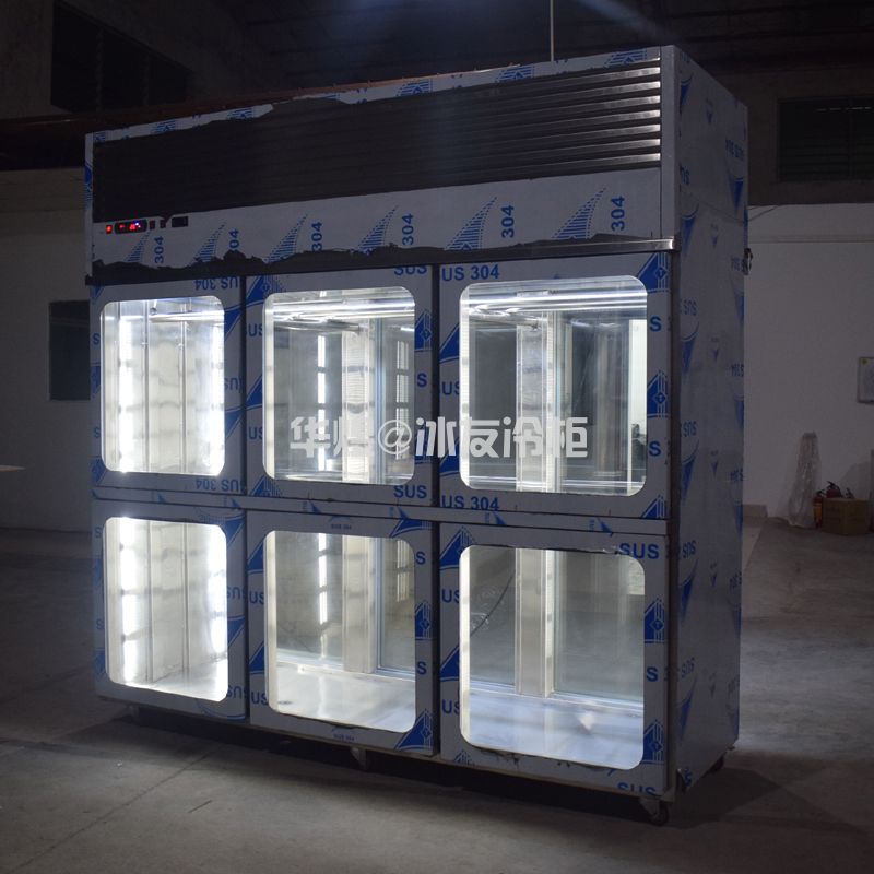 高档六小门牛肉熟成柜 牛排风干柜 定制款前后玻璃排酸柜(图13)