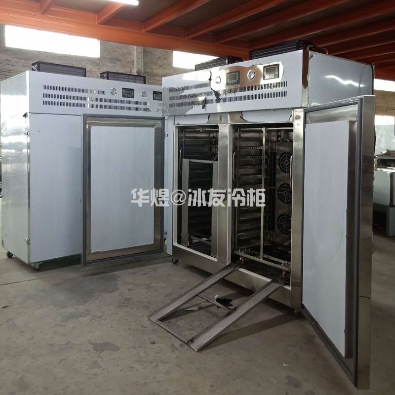 冰友双门加强款22盘速冻柜水饺 饺子速冻柜 速冻柜-40度 双门带推车速冻机(图15) 冰友双门加强款22盘速冻柜水饺 饺子速冻柜 速冻柜-40度 双门带推车速冻机(图15)