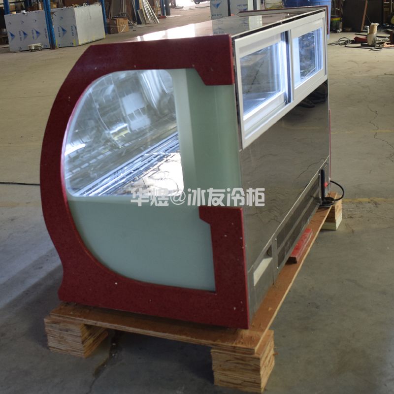 冰友台式冰淇淋柜冰激凌柜冰淇淋冷藏展示柜商用风冷冷藏冷冻展示柜(图8) 冰友台式冰淇淋柜冰激凌柜冰淇淋冷藏展示柜商用风冷冷藏冷冻展示柜(图8)