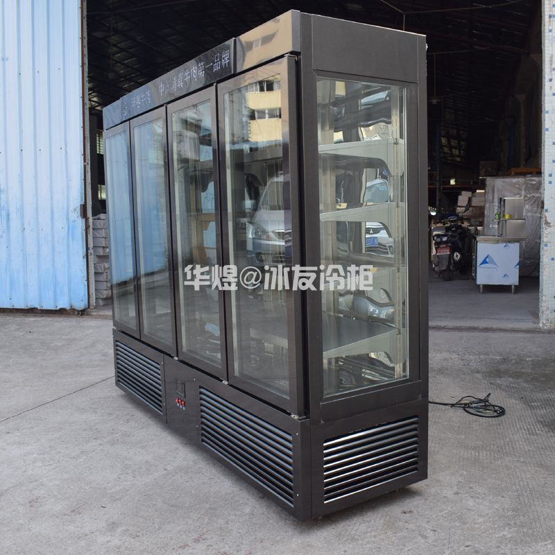 冰友三面玻璃四门牛肉柜高档牛肉展示柜风冷保鲜冷藏展示冷柜商用(图8) 冰友三面玻璃四门牛肉柜高档牛肉展示柜风冷保鲜冷藏展示冷柜商用(图8)
