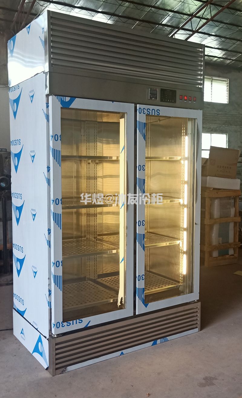 冰友双门不锈钢干式熟成柜牛肉排酸熟成冷柜牛肉保鲜冷藏展示柜(图7) 冰友双门不锈钢干式熟成柜牛肉排酸熟成冷柜牛肉保鲜冷藏展示柜(图7)