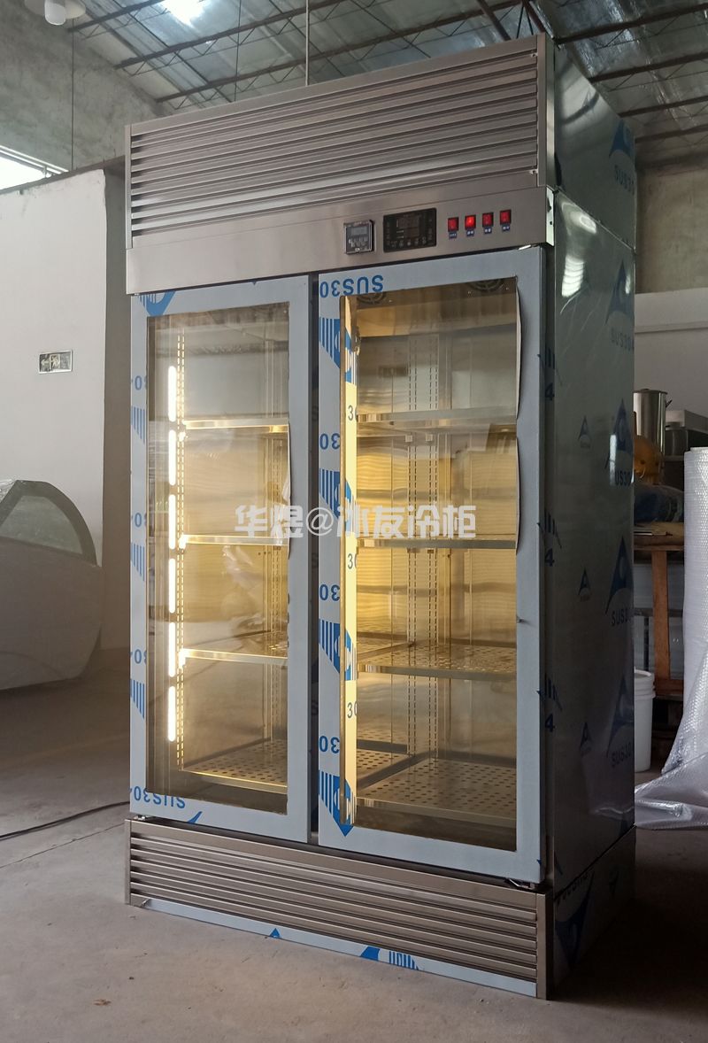 冰友双门不锈钢干式熟成柜牛肉排酸熟成冷柜牛肉保鲜冷藏展示柜(图8) 冰友双门不锈钢干式熟成柜牛肉排酸熟成冷柜牛肉保鲜冷藏展示柜(图8)
