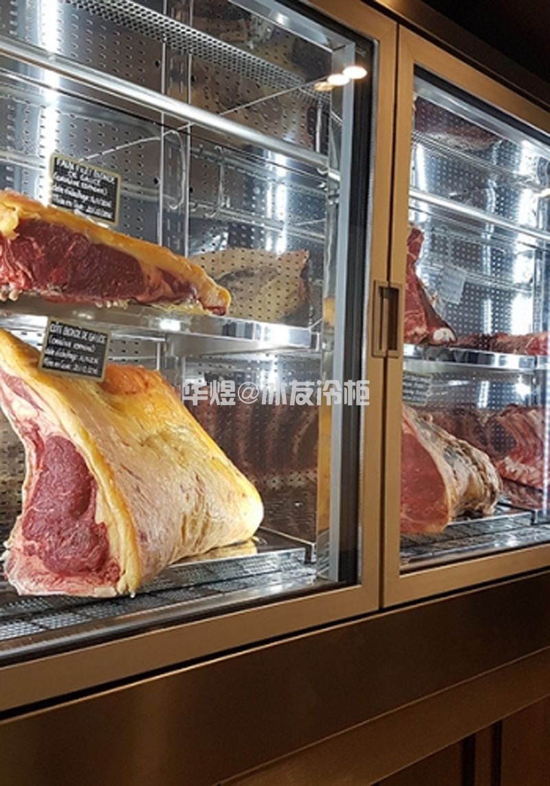 冰友双门不锈钢干式熟成柜牛肉排酸熟成冷柜牛肉保鲜冷藏展示柜(图17) 冰友双门不锈钢干式熟成柜牛肉排酸熟成冷柜牛肉保鲜冷藏展示柜(图17)