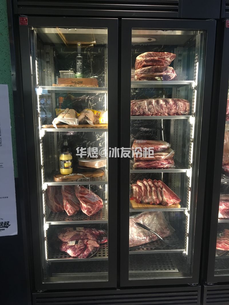 冰友双门不锈钢干式熟成柜牛肉排酸熟成冷柜牛肉保鲜冷藏展示柜(图20) 冰友双门不锈钢干式熟成柜牛肉排酸熟成冷柜牛肉保鲜冷藏展示柜(图20)