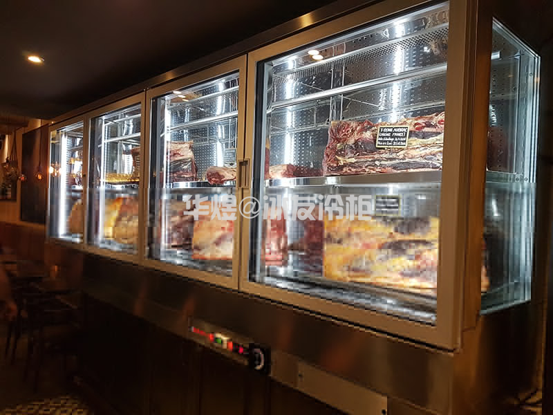 冰友双门不锈钢干式熟成柜牛肉排酸熟成冷柜牛肉保鲜冷藏展示柜(图16) 冰友双门不锈钢干式熟成柜牛肉排酸熟成冷柜牛肉保鲜冷藏展示柜(图16)