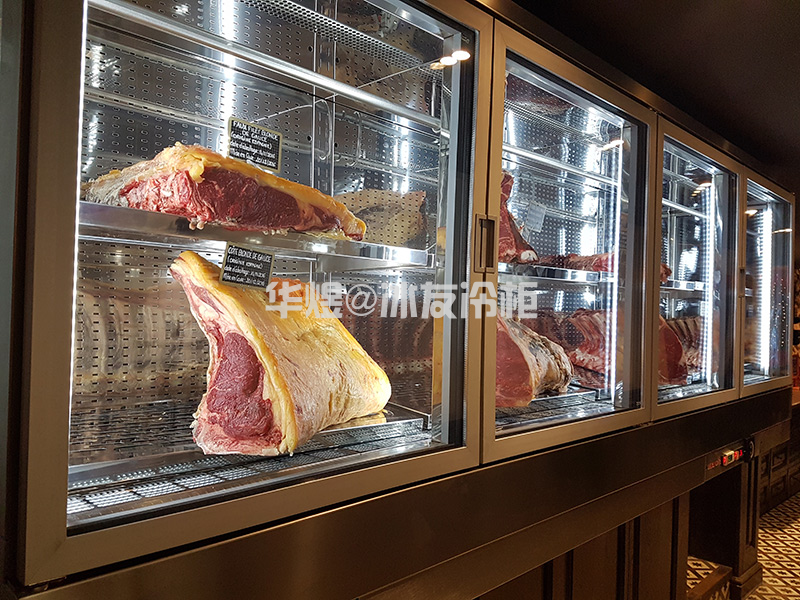 冰友双门不锈钢干式熟成柜牛肉排酸熟成冷柜牛肉保鲜冷藏展示柜(图19) 冰友双门不锈钢干式熟成柜牛肉排酸熟成冷柜牛肉保鲜冷藏展示柜(图19)