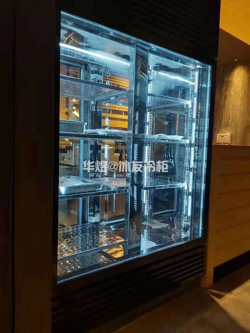 玫瑰金双门牛肉排酸柜干式牛排牛扒熟成展示柜(图11) 玫瑰金双门牛肉排酸柜干式牛排牛扒熟成展示柜(图11)