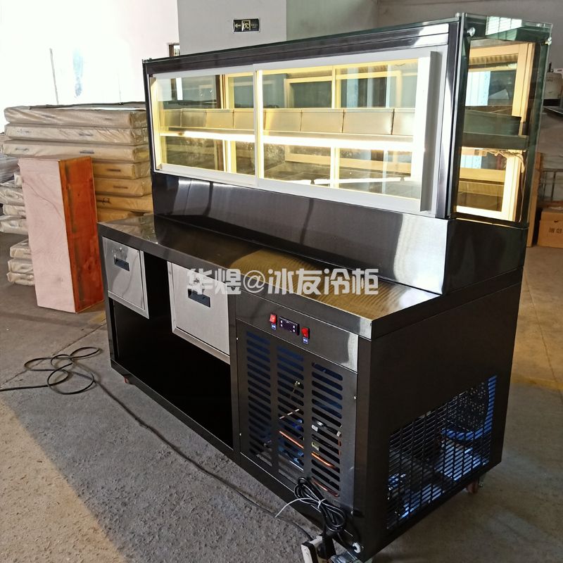 冰友二层16格串串香冷柜卧式保鲜冷藏展示柜凉菜卤肉串串冷藏柜(图6) 冰友二层16格串串香冷柜卧式保鲜冷藏展示柜凉菜卤肉串串冷藏柜(图6)