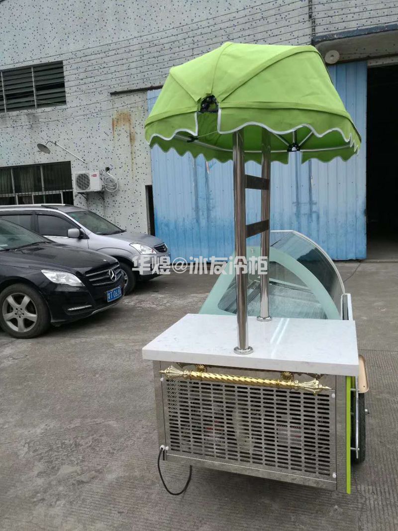 绿色款雪糕车商用冰淇淋车移动雪糕车冰淇淋激凌流动车流动花车(图10) 绿色款雪糕车商用冰淇淋车移动雪糕车冰淇淋激凌流动车流动花车(图10)