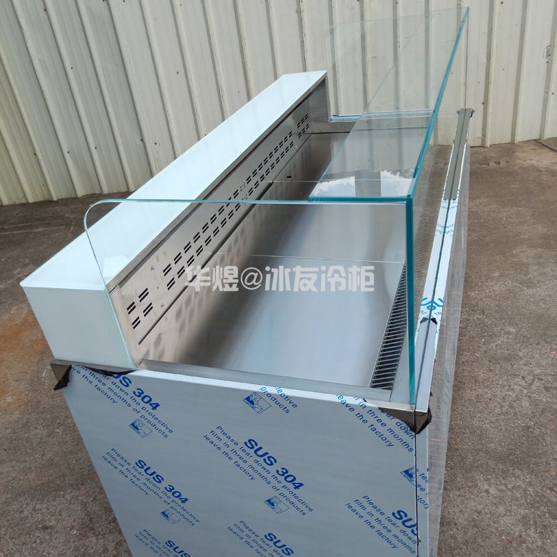 开放式鲜肉柜风冷冰台冷柜卧式饮料展示冷柜蔬菜柜水果柜 酒水柜串香展示柜(图3) 开放式鲜肉柜风冷冰台冷柜卧式饮料展示冷柜蔬菜柜水果柜 酒水柜串香展示柜(图3)