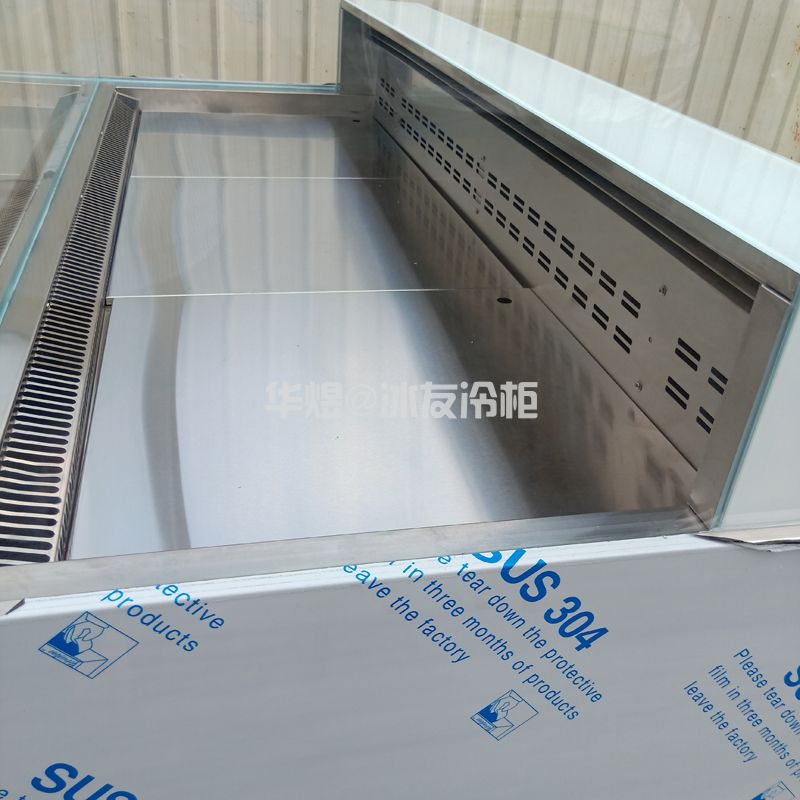 开放式鲜肉柜风冷冰台冷柜卧式饮料展示冷柜蔬菜柜水果柜 酒水柜串香展示柜(图9) 开放式鲜肉柜风冷冰台冷柜卧式饮料展示冷柜蔬菜柜水果柜 酒水柜串香展示柜(图9)