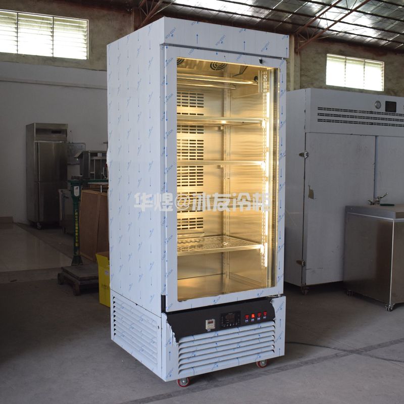 单门黑拉丝牛肉柜干式熟成柜牛肉排酸柜(图1) 单门黑拉丝牛肉柜干式熟成柜牛肉排酸柜(图1)