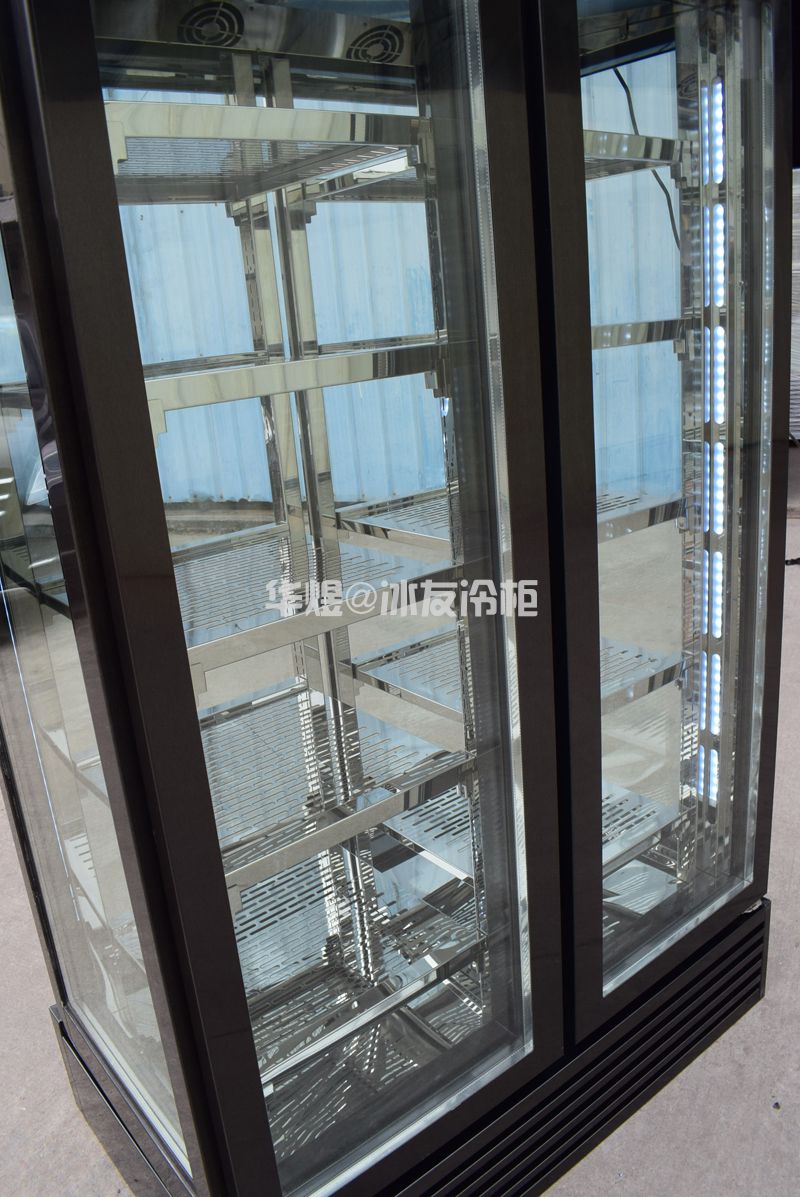 双门四面玻璃牛肉展示柜牛肉冷藏保鲜柜(图9) 双门四面玻璃牛肉展示柜牛肉冷藏保鲜柜(图9)