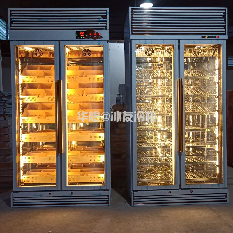 玫瑰金酒柜定制雪茄展示柜(图3) 玫瑰金酒柜定制雪茄展示柜(图3)