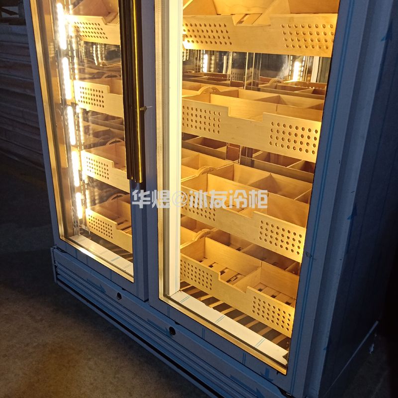 玫瑰金酒柜定制雪茄展示柜(图9) 玫瑰金酒柜定制雪茄展示柜(图9)