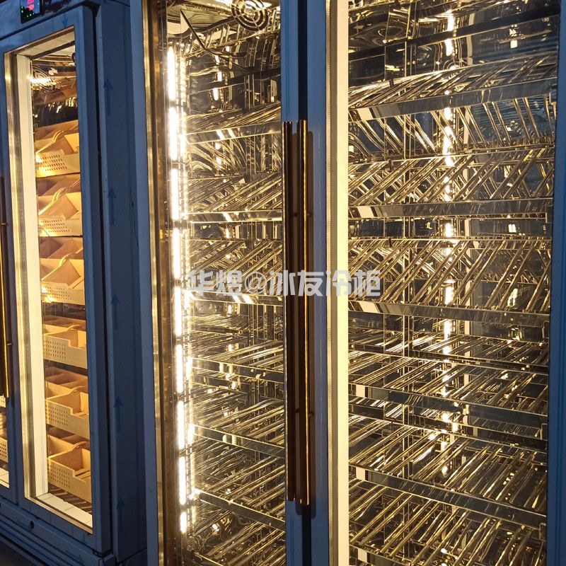 玫瑰金酒柜定制雪茄展示柜(图8) 玫瑰金酒柜定制雪茄展示柜(图8)