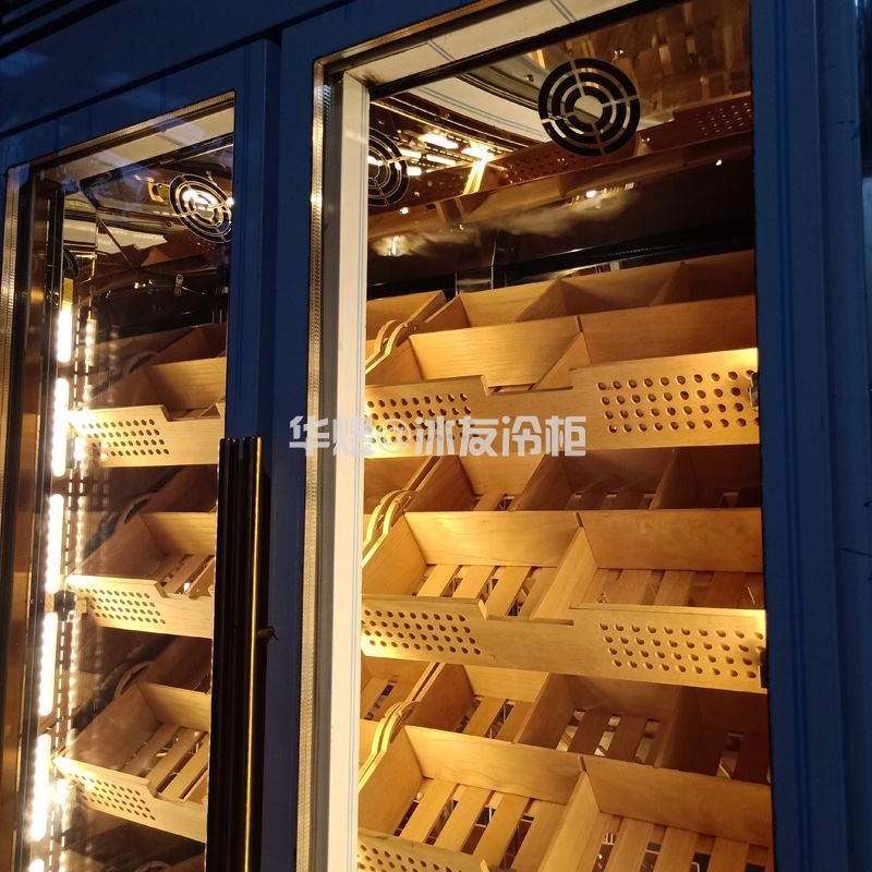 玫瑰金酒柜定制雪茄展示柜(图6) 玫瑰金酒柜定制雪茄展示柜(图6)
