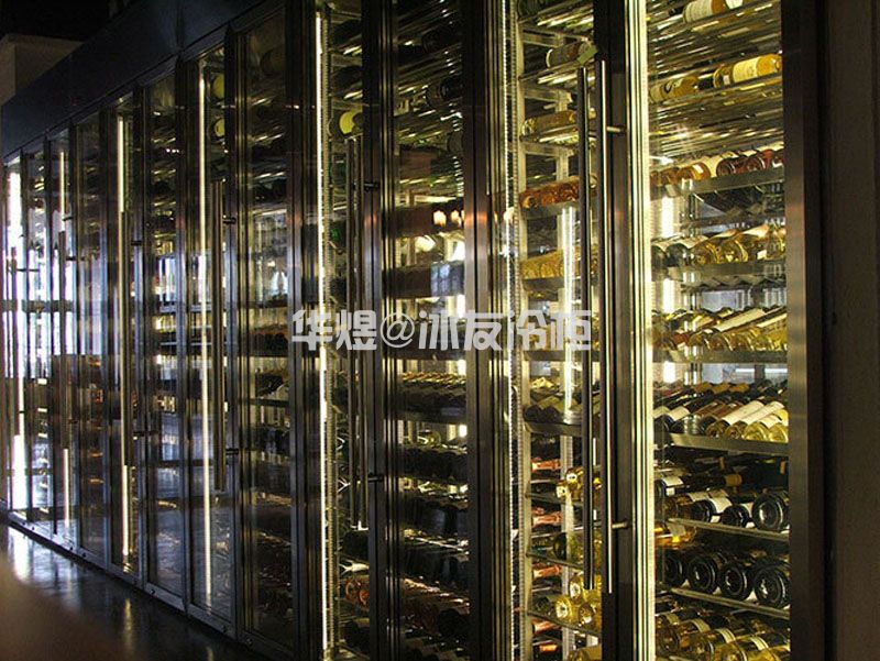 玫瑰金双温酒柜红酒啤酒展示柜(图9) 玫瑰金双温酒柜红酒啤酒展示柜(图9)