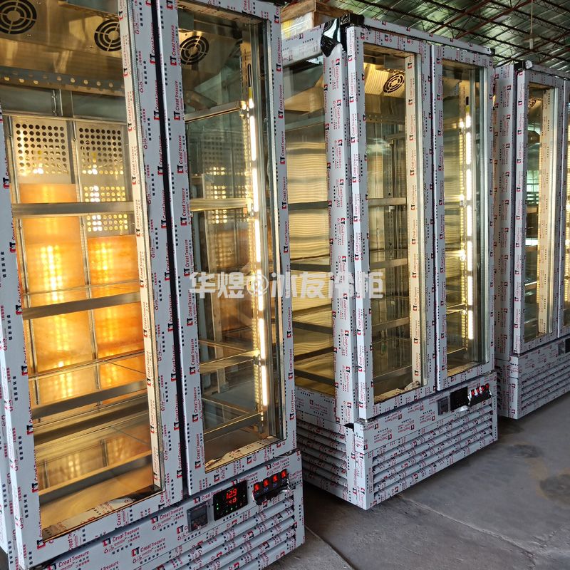 定制透光盐石款熟成柜牛肉干式熟成柜牛肉排酸熟成展示柜冷柜