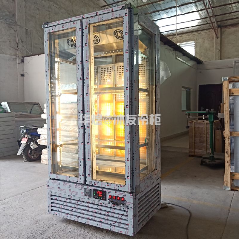 定制透光盐石款熟成柜牛肉干式熟成柜牛肉排酸熟成展示柜冷柜