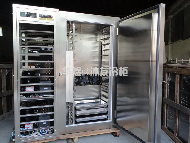 单门16盘插盘式速冻柜风冷速冻机食品急冻柜(图11)