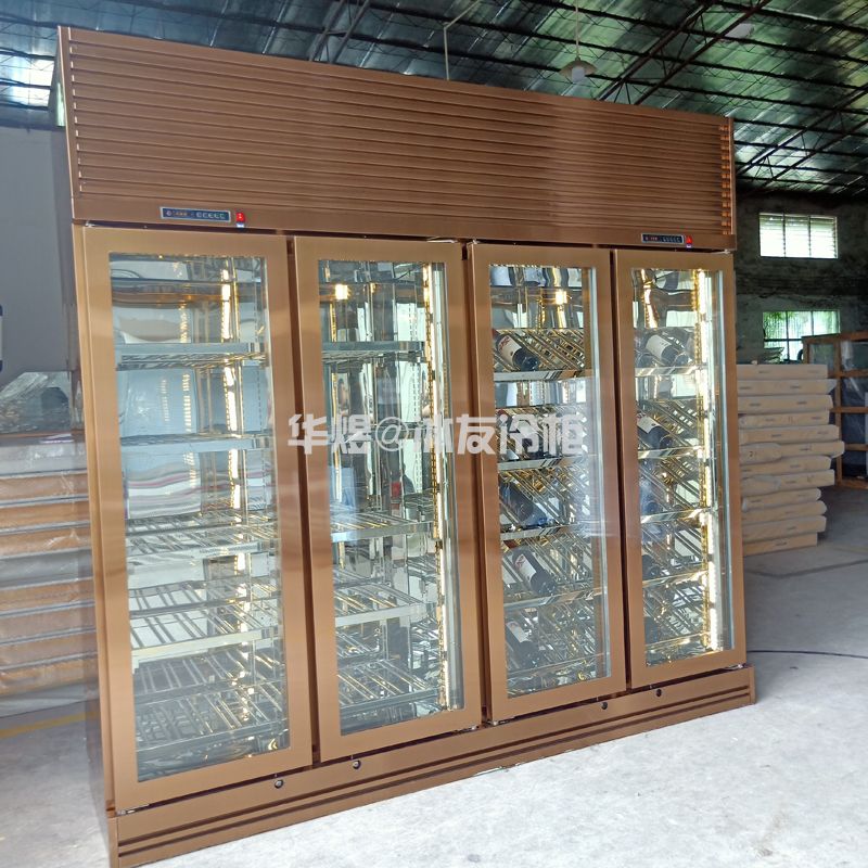 定制红酒柜牛肉红酒展示冷藏柜(图2)