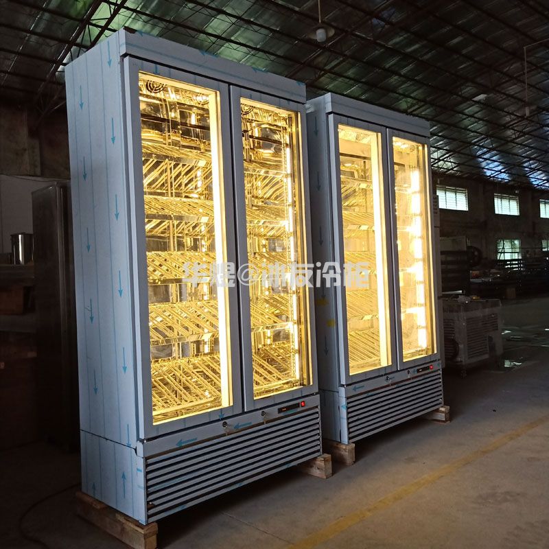 香槟色双门红酒柜红酒冷藏展示柜冷柜(图2)