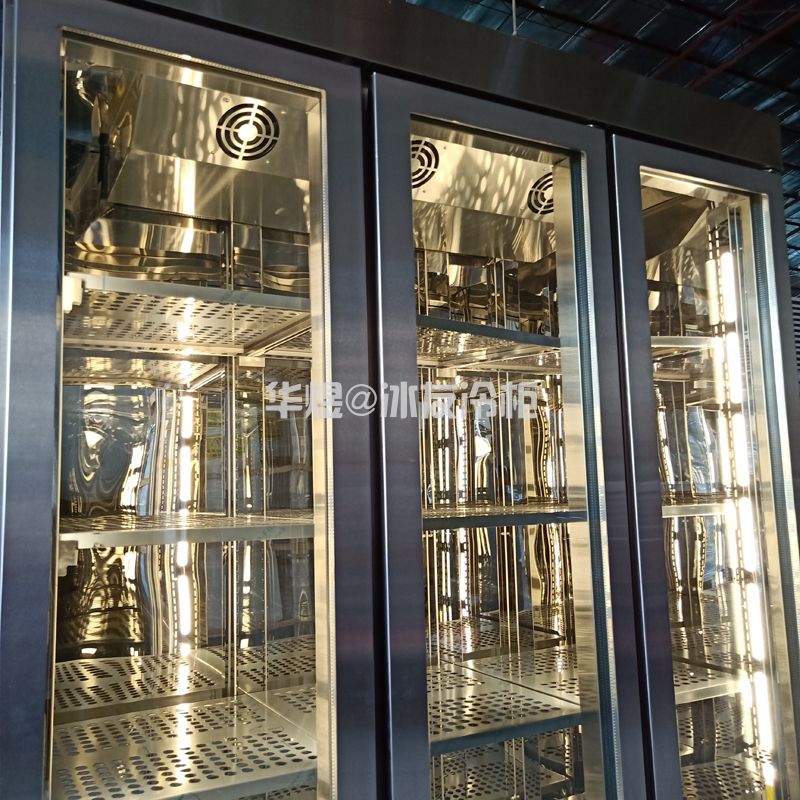 三门不锈钢酒水柜啤酒饮料冷藏展示柜(图5)
