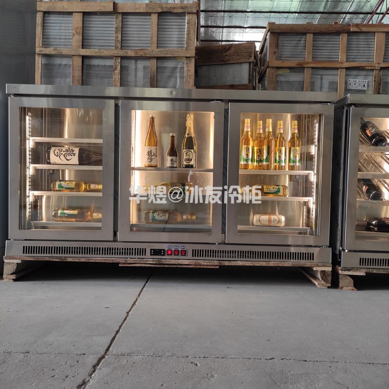 冰友挂墙式红酒柜酒水展示柜玻璃门冷柜(图2)