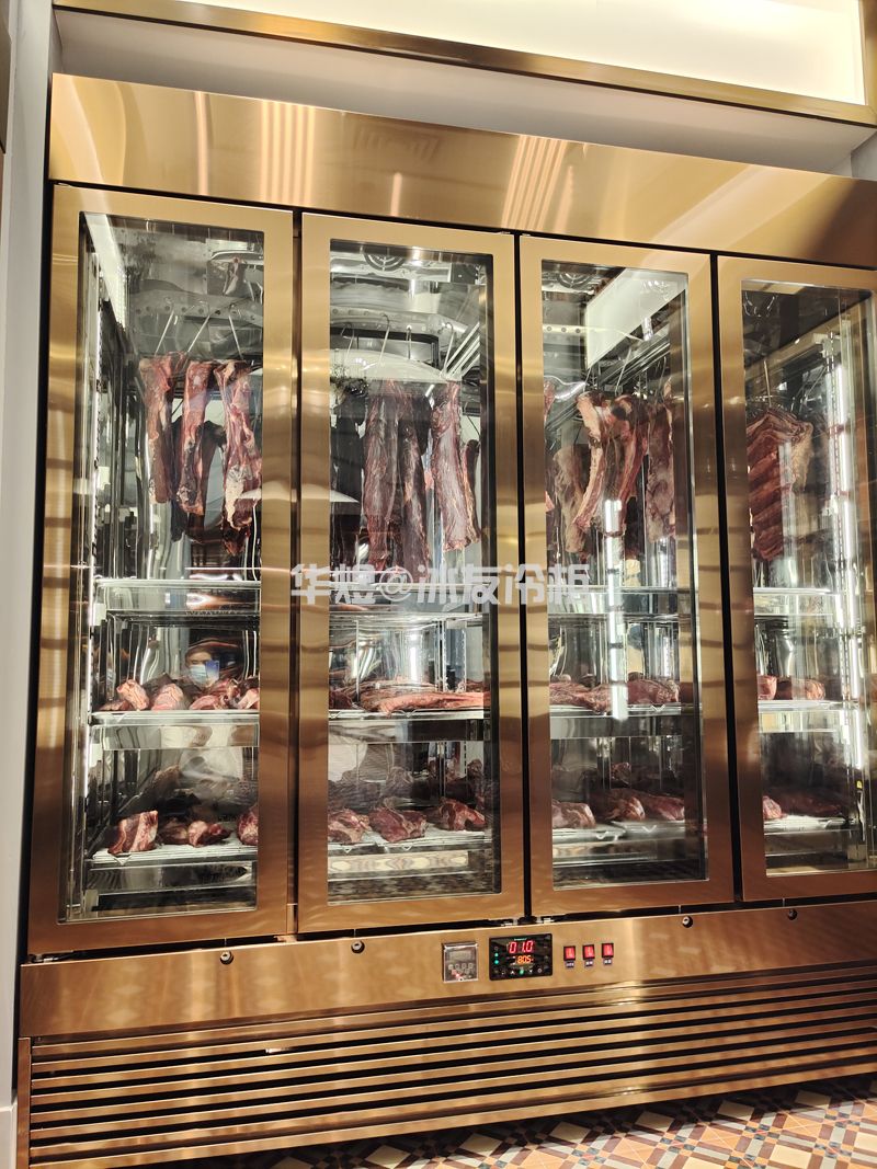 四门牛肉柜和牛展示冷藏柜广州牛肉柜源头工厂(图6)