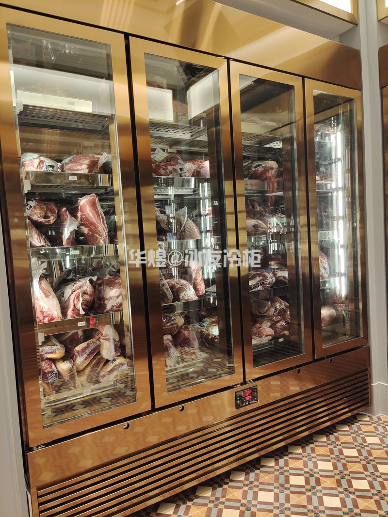 四门牛肉柜和牛展示冷藏柜广州牛肉柜源头工厂(图7)