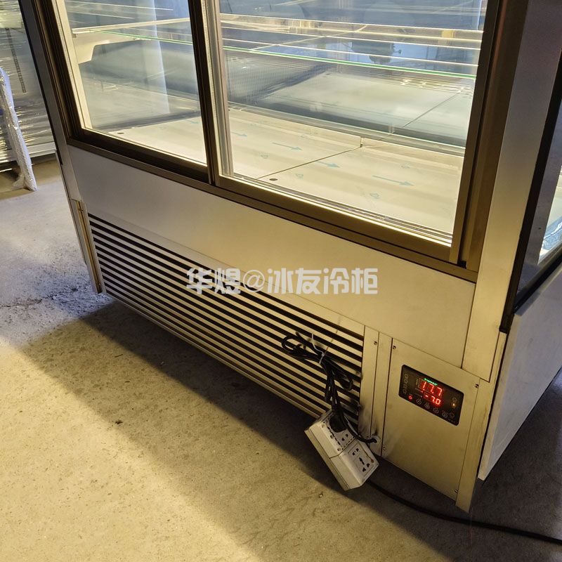直角卧式四面玻璃和牛展示柜湿式熟成柜牛肉冷鲜柜(图7) 直角卧式四面玻璃和牛展示柜湿式熟成柜牛肉冷鲜柜(图7)