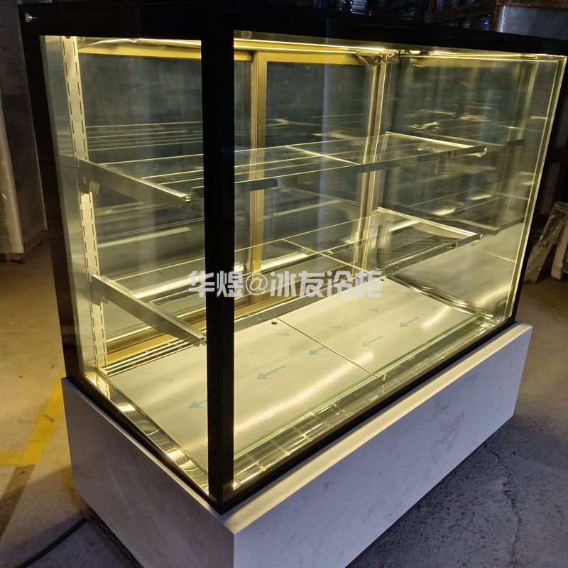 直角卧式四面玻璃和牛展示柜湿式熟成柜牛肉冷鲜柜(图4) 直角卧式四面玻璃和牛展示柜湿式熟成柜牛肉冷鲜柜(图4)