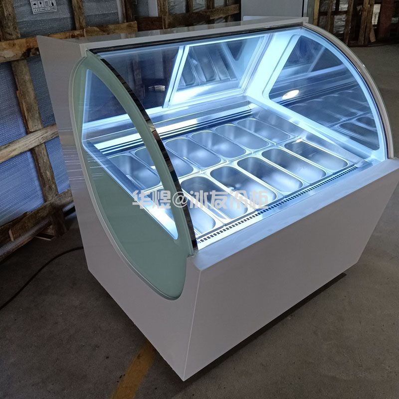 欧式雪糕盘款12盘冰淇淋柜低温雪糕展示柜(图2) 欧式雪糕盘款12盘冰淇淋柜低温雪糕展示柜(图2)