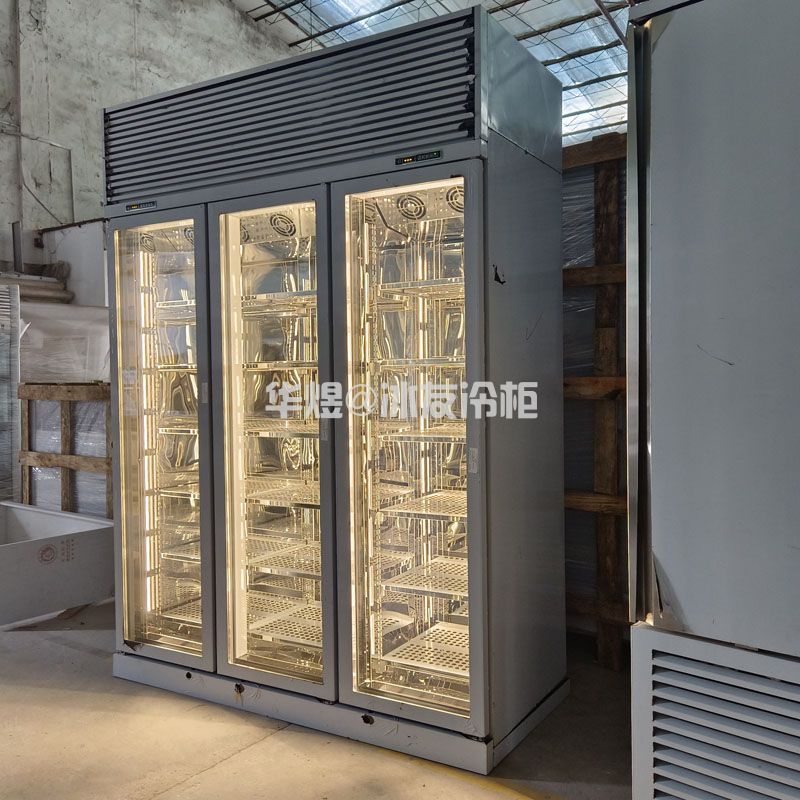 高身三门双温低温和牛展示冷柜玻璃门低温展示柜牛肉冷冻柜(图5) 高身三门双温低温和牛展示冷柜玻璃门低温展示柜牛肉冷冻柜(图5)