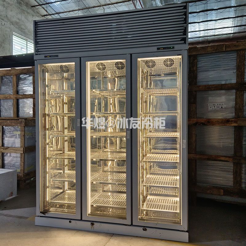 高身三门双温低温和牛展示冷柜玻璃门低温展示柜牛肉冷冻柜(图4) 高身三门双温低温和牛展示冷柜玻璃门低温展示柜牛肉冷冻柜(图4)