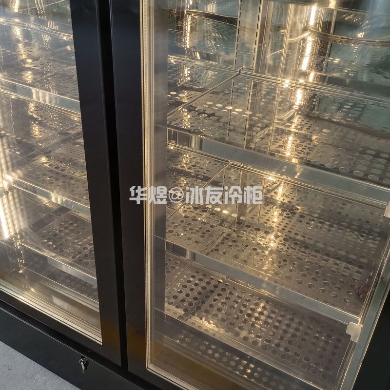 双门黑拉丝款锈钢牛肉柜牛肉湿式排酸熟成冷柜广州牛肉柜生产厂家(图7) 双门黑拉丝款锈钢牛肉柜牛肉湿式排酸熟成冷柜广州牛肉柜生产厂家(图7)
