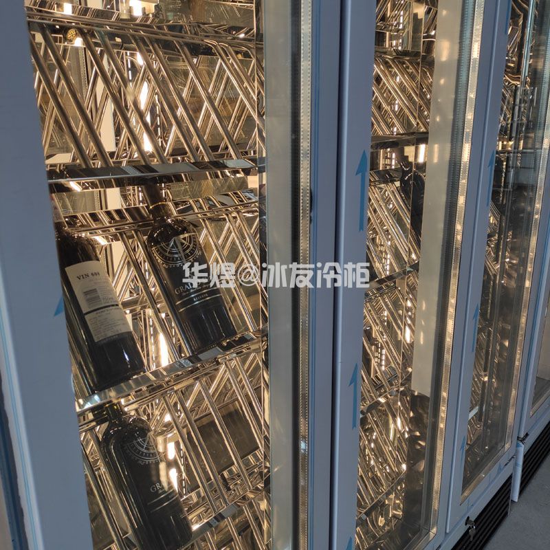 2米6高三门四面玻璃双面展示红酒展示柜恒温酒柜酒店洋酒冷柜(图7) 2米6高三门四面玻璃双面展示红酒展示柜恒温酒柜酒店洋酒冷柜(图7)