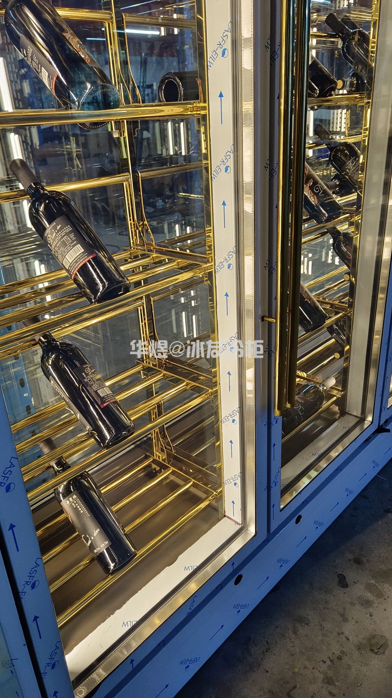 冰友高身八门双通拆装式红酒展示柜高端古铜色红酒冷藏柜恒温酒柜(图12) 冰友高身八门双通拆装式红酒展示柜高端古铜色红酒冷藏柜恒温酒柜(图12)