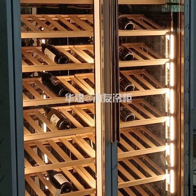 高身双门机组可拆式红酒展示柜不锈钢恒温酒柜酒店洋酒冷柜红酒洋酒冷藏柜(图3) 高身双门机组可拆式红酒展示柜不锈钢恒温酒柜酒店洋酒冷柜红酒洋酒冷藏柜(图3)