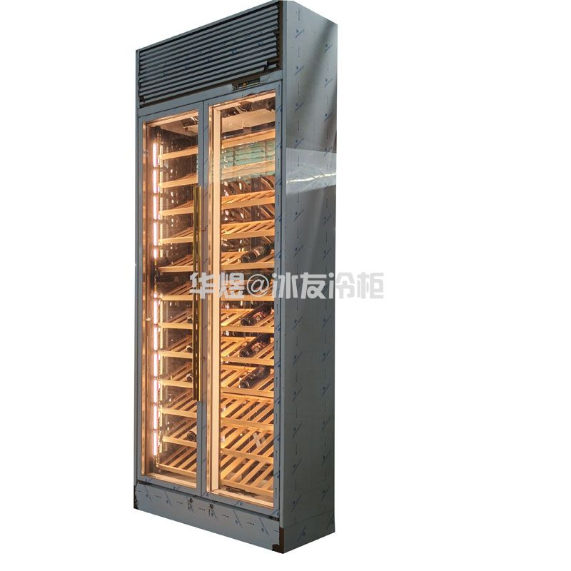 高身双门机组可拆式红酒展示柜不锈钢恒温酒柜酒店洋酒冷柜红酒洋酒冷藏柜(图1) 高身双门机组可拆式红酒展示柜不锈钢恒温酒柜酒店洋酒冷柜红酒洋酒冷藏柜(图1)