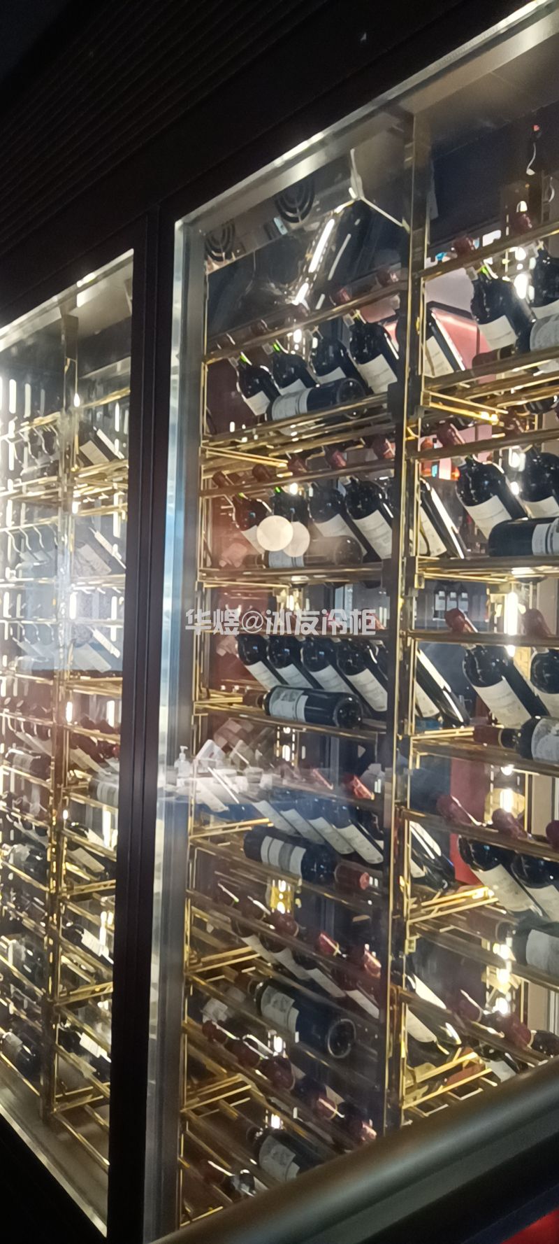 冰友高身八门双通拆装式红酒展示柜高端古铜色红酒冷藏柜恒温酒柜(图18) 冰友高身八门双通拆装式红酒展示柜高端古铜色红酒冷藏柜恒温酒柜(图18)