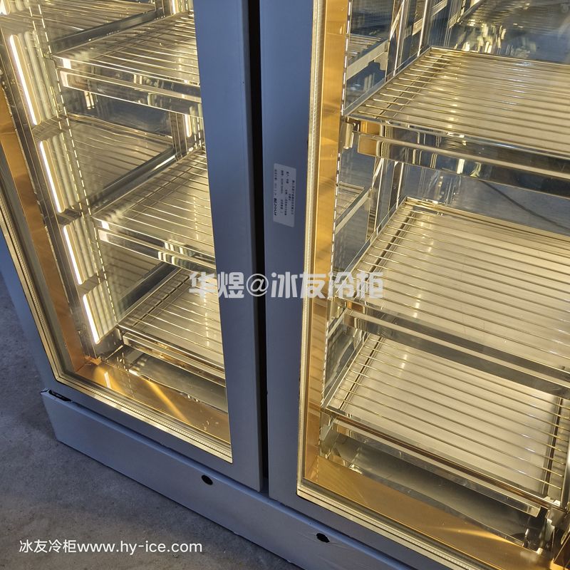 双门双通牛肉冷冻展示柜低温牛肉柜冻肉柜(图4)
