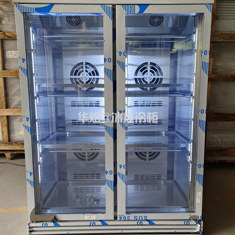 新款双门烤鸭风干晾胚柜商用鸭胚柜烧腊风干冷藏展示柜冰友牌智能风干柜(图7)