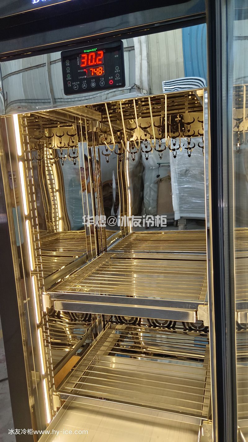 draging商用干式湿式牛肉熟成柜风冷牛排牛扒排酸柜冷藏保鲜牛肉柜(图3)